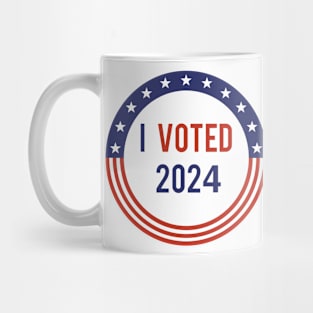 I Voted in '24 Mug